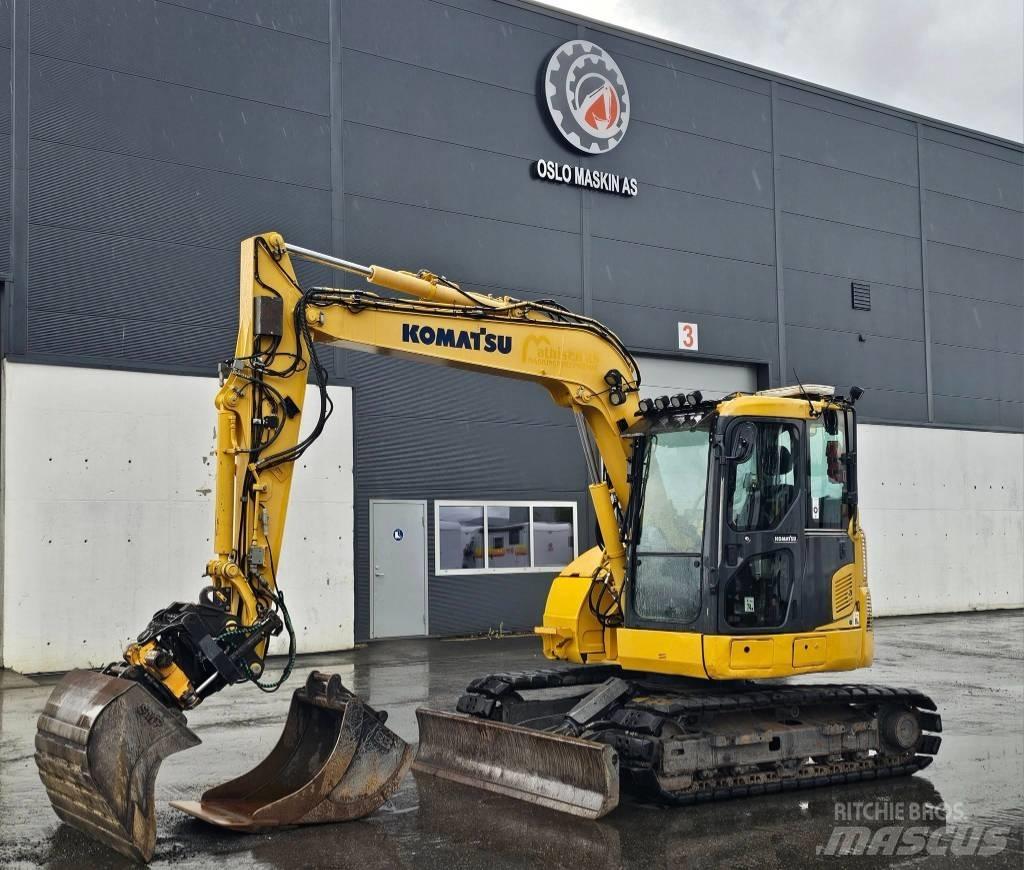 Komatsu pc78us-10 Mini ekskavatörler, 7 tona dek