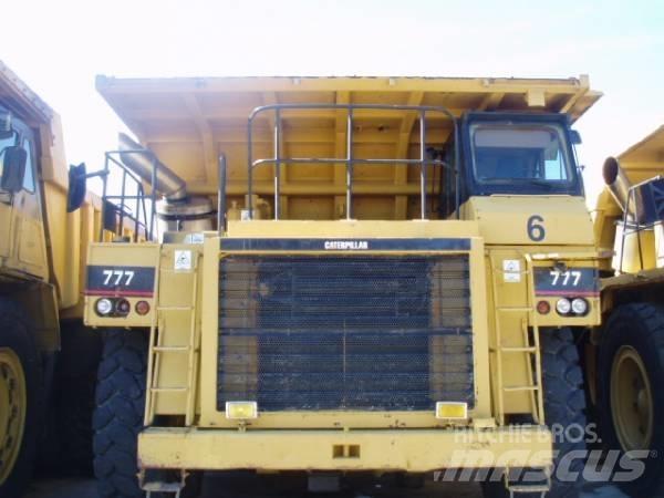 CAT 777 Yol disi kaya kamyonu