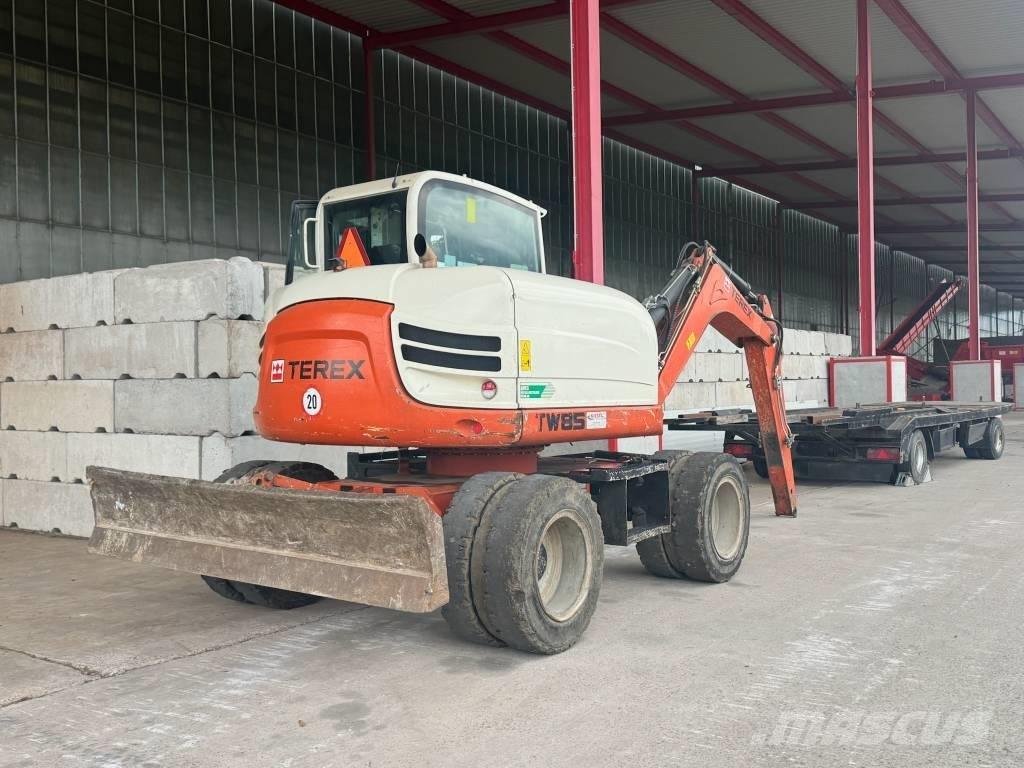 Terex TW 85 Lastik tekerli ekskavatörler