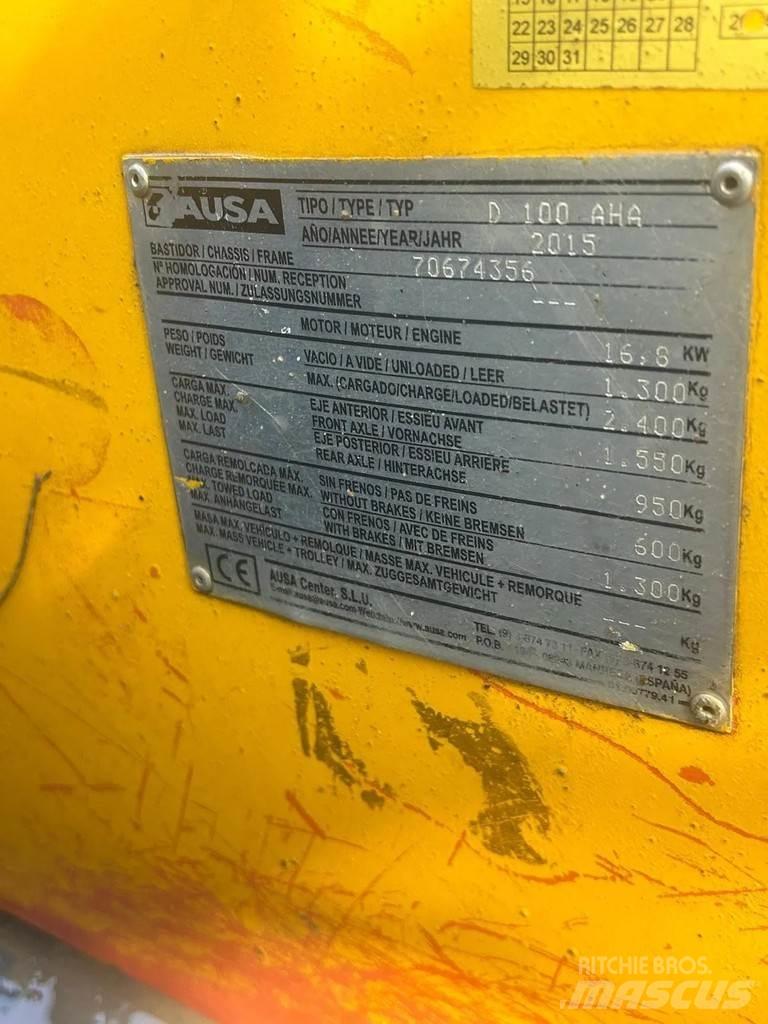 Ausa D100 Belden kirma kamyonlar