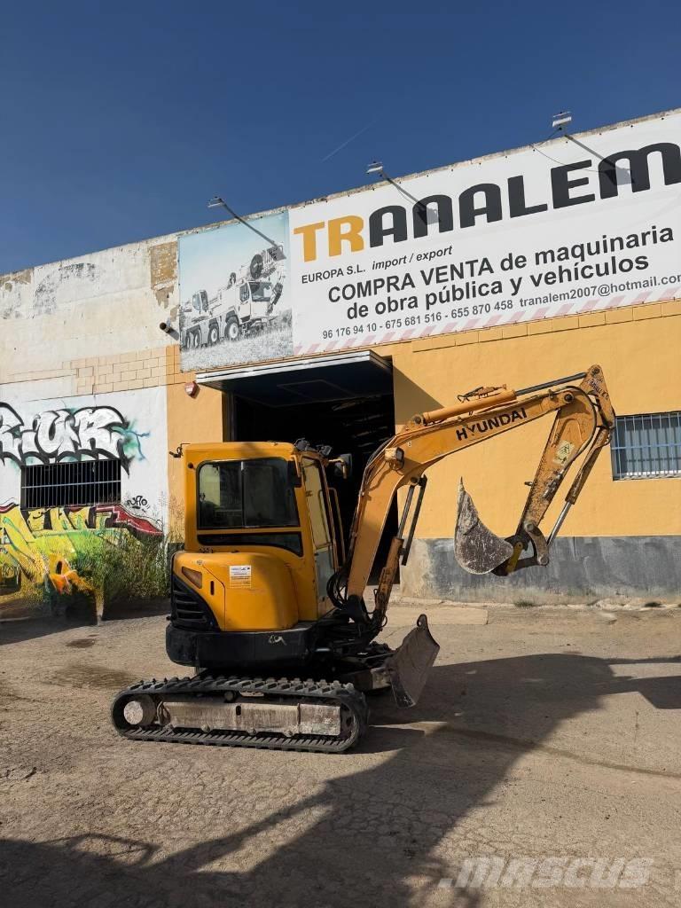 Hyundai Robex 35 Z-9 Mini ekskavatörler, 7 tona dek