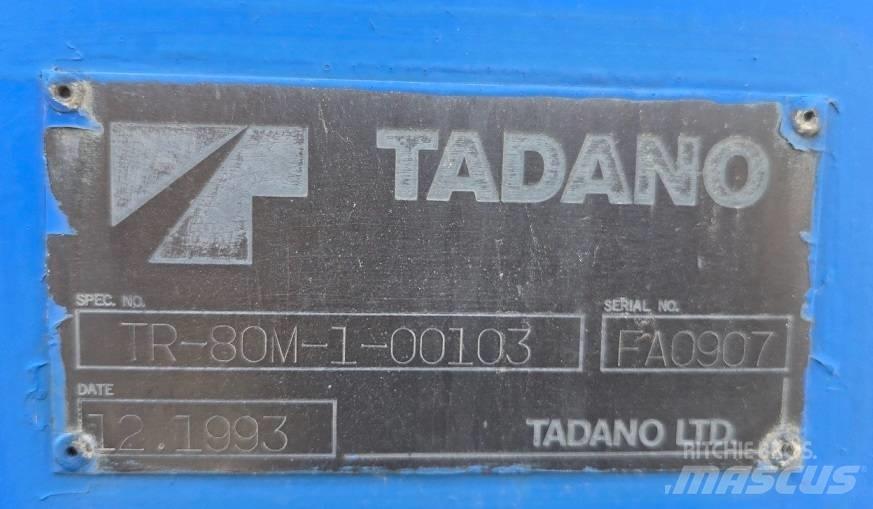 Tadano TR 80 M-1 Arazi Tipi Vinçler (RT)