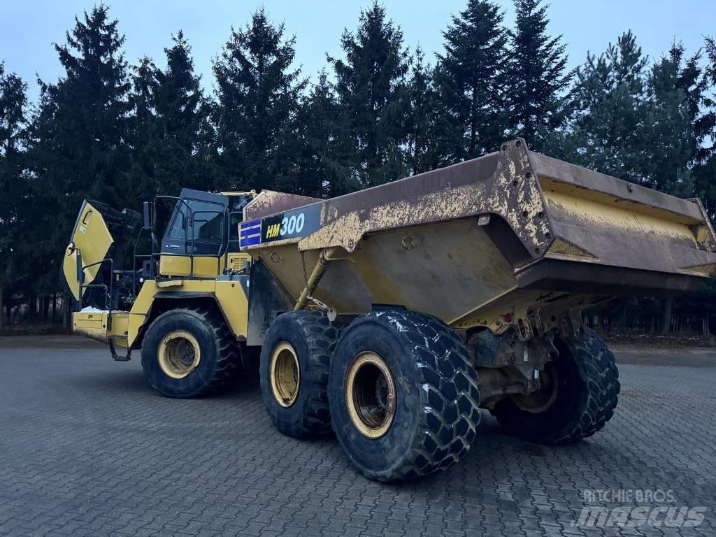 Komatsu HM 300-3 Belden kirma kaya kamyonu