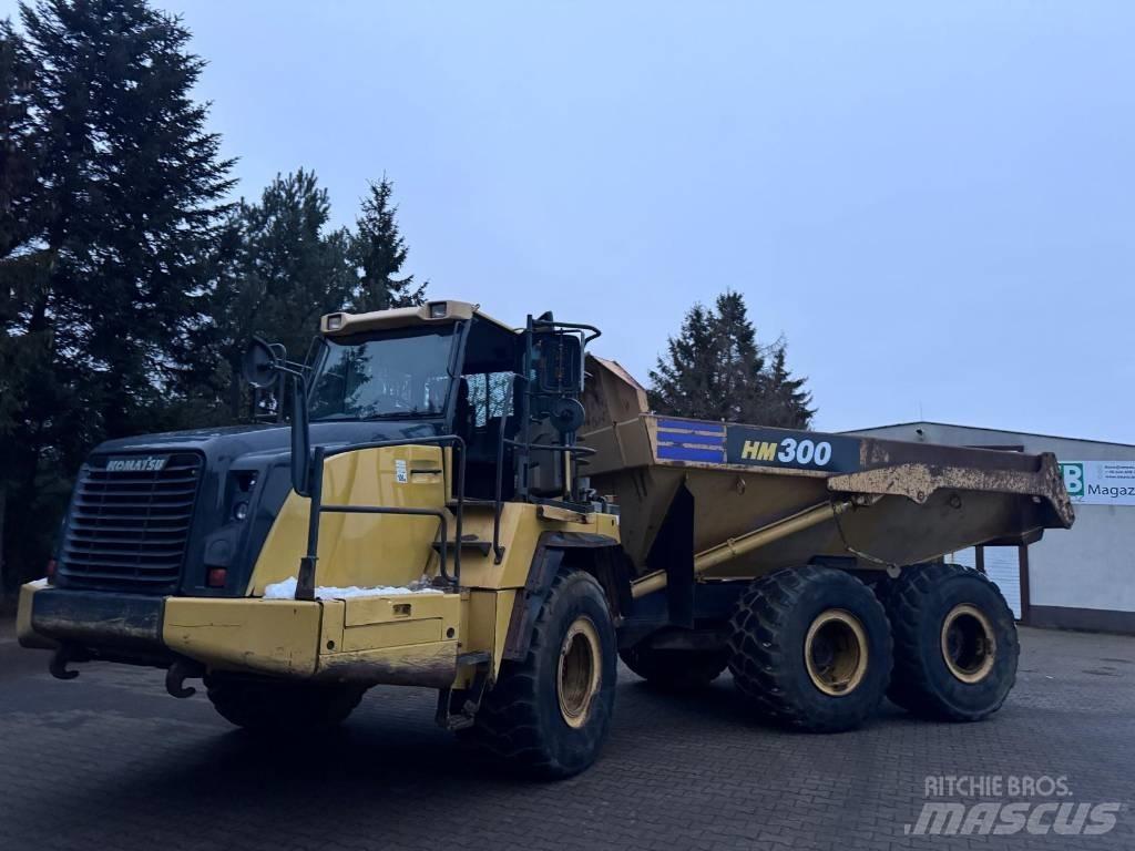 Komatsu HM 300-3 Belden kirma kaya kamyonu
