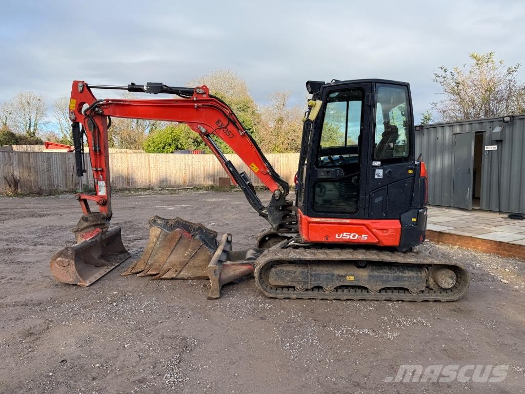 Kubota U 50-5 Mini ekskavatörler, 7 tona dek