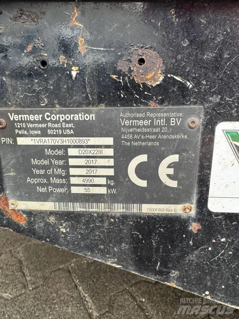 Vermeer D20x22SIII Yatay sondaj makineleri