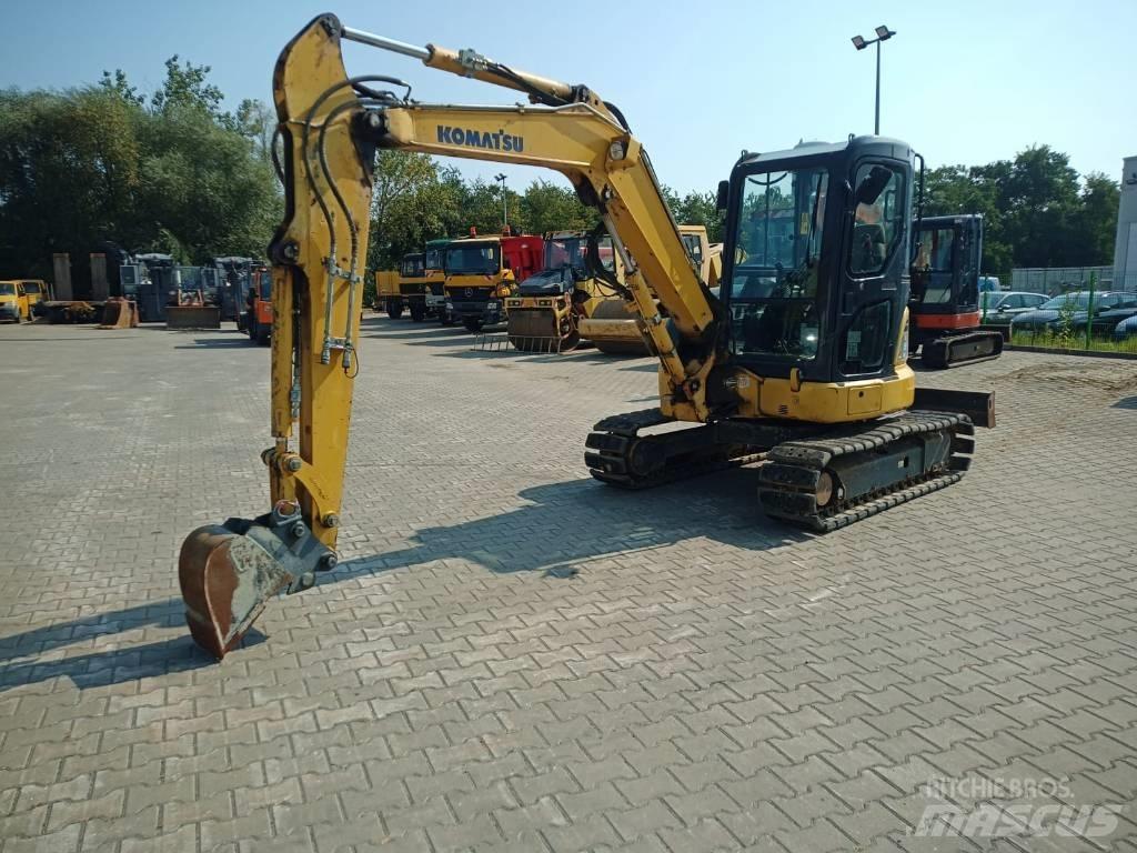 Komatsu PC 55 MR Mini ekskavatörler, 7 tona dek