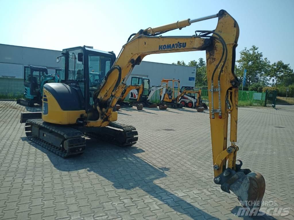 Komatsu PC 55 MR Mini ekskavatörler, 7 tona dek
