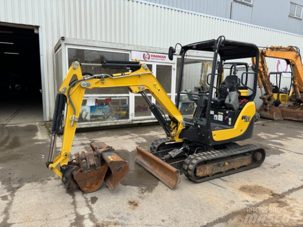 Yanmar SV22 (01319) Mini ekskavatörler, 7 tona dek