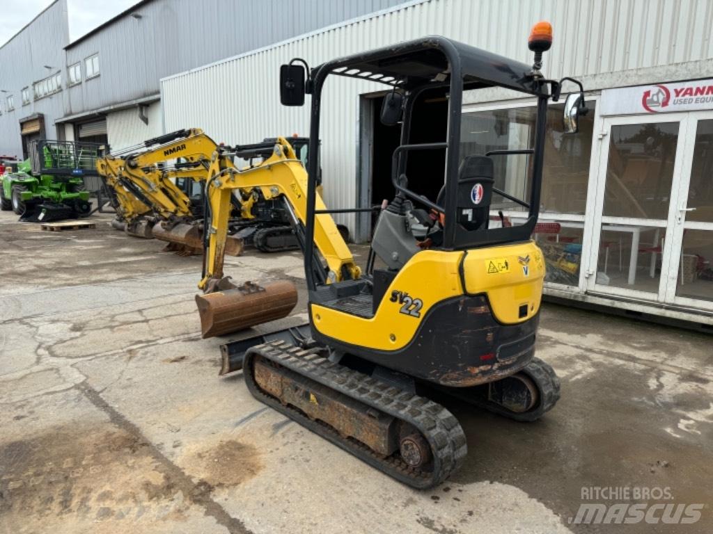 Yanmar SV22 (01319) Mini ekskavatörler, 7 tona dek