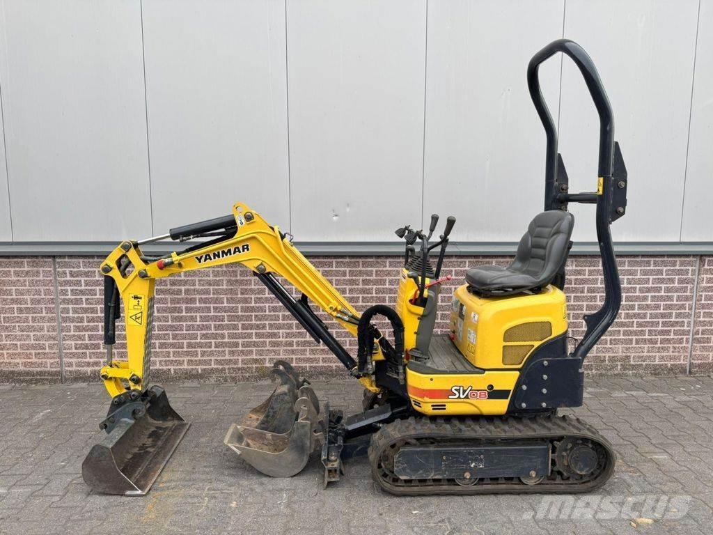 Yanmar YAN SV08 Mini ekskavatörler, 7 tona dek