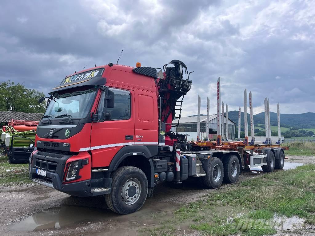Volvo FMX 500 Tomruk kamyonlari