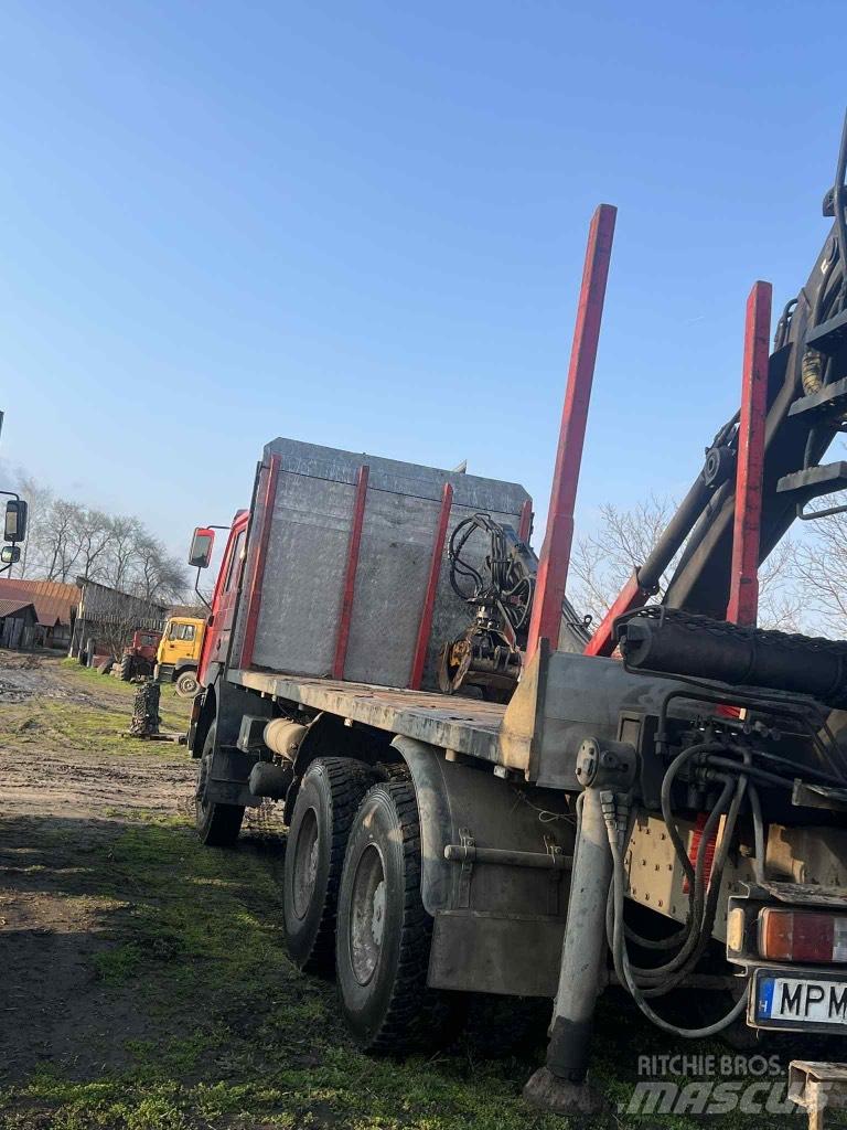 MAN F 2000 Tomruk kamyonlari
