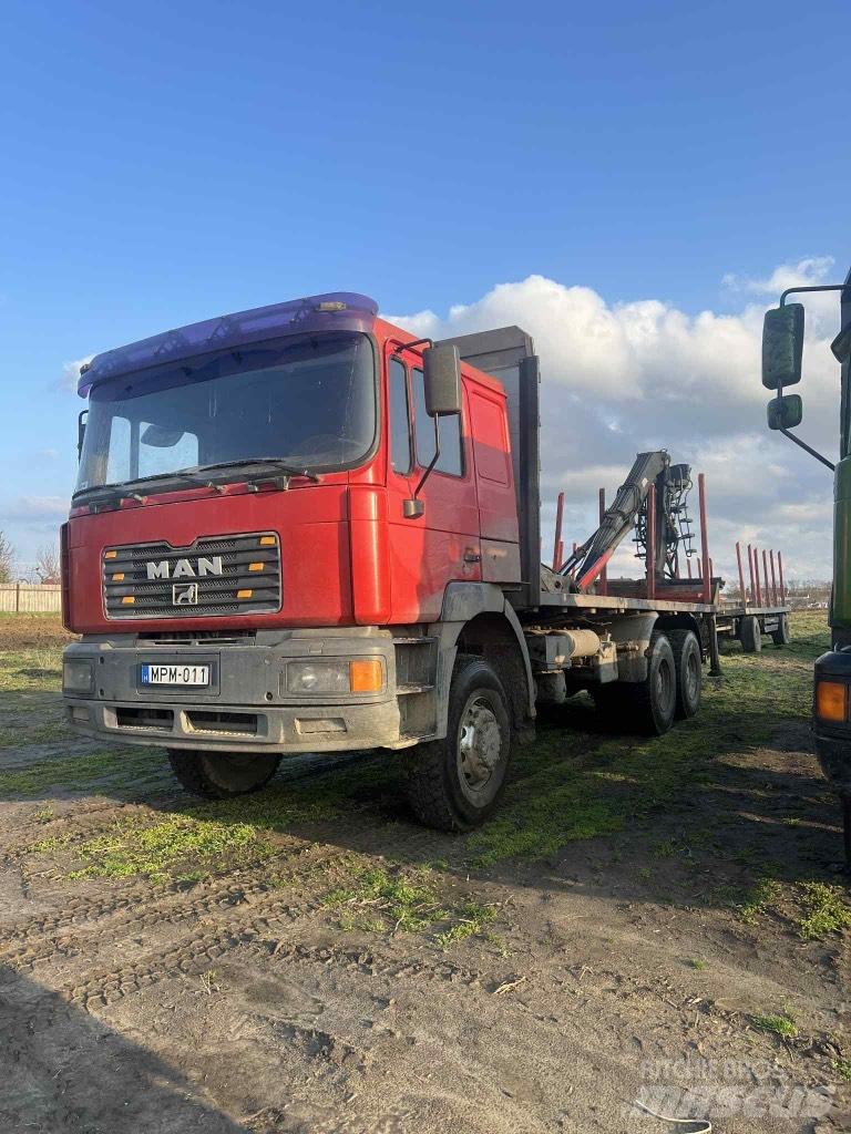 MAN F 2000 Tomruk kamyonlari
