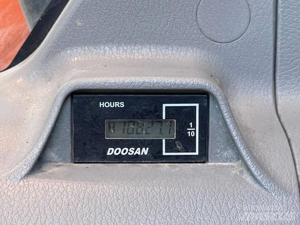 Doosan DX170W-5 Lastik tekerli ekskavatörler