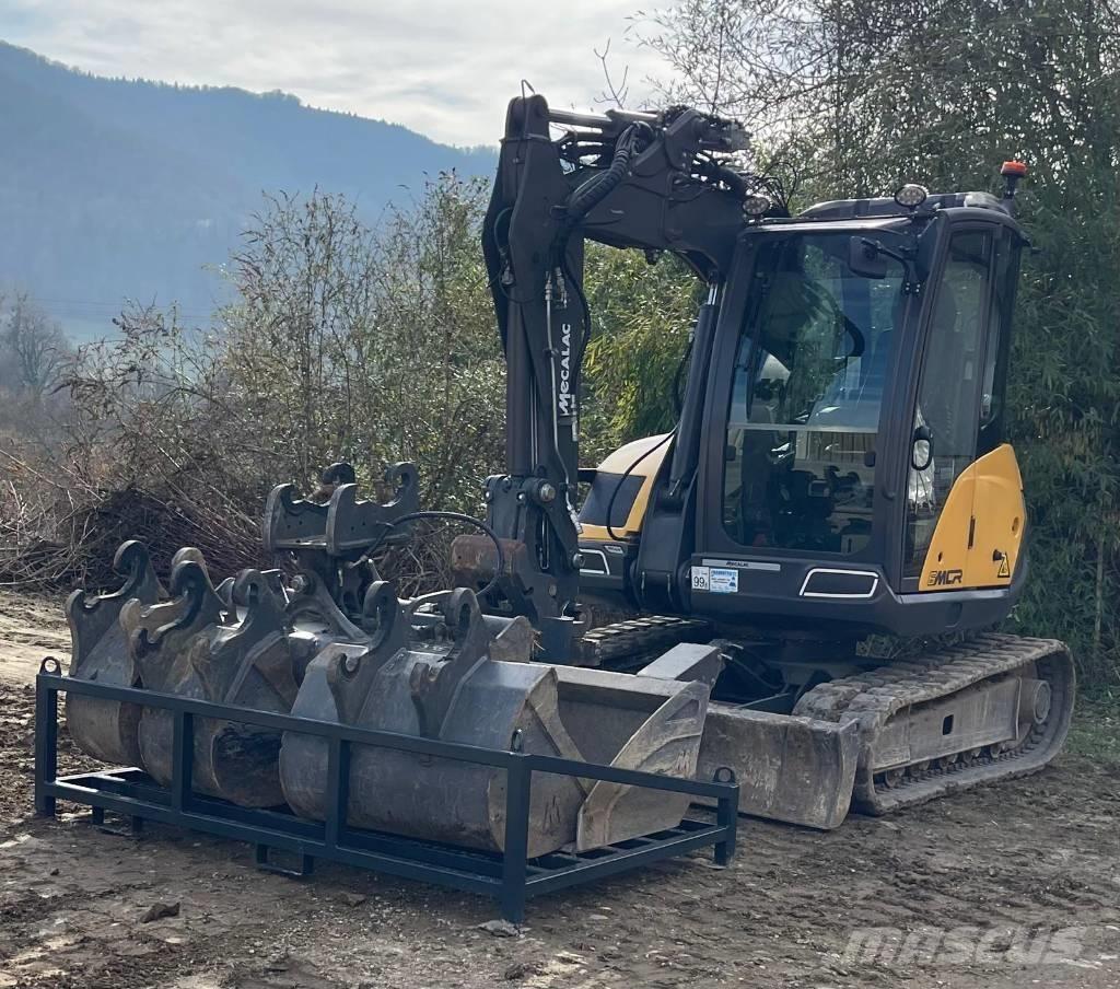 Mecalac 6 M CR Mini ekskavatörler, 7 tona dek