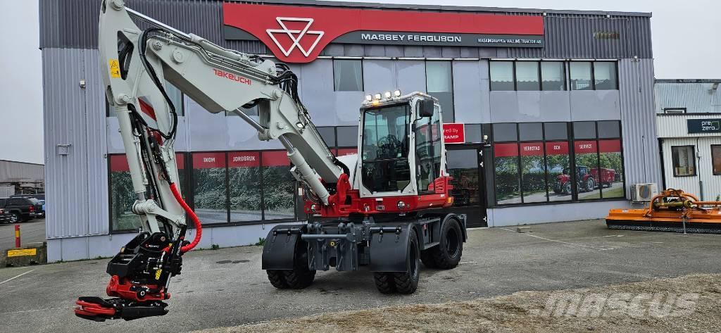 Takeuchi TB 395 W Lastik tekerli ekskavatörler