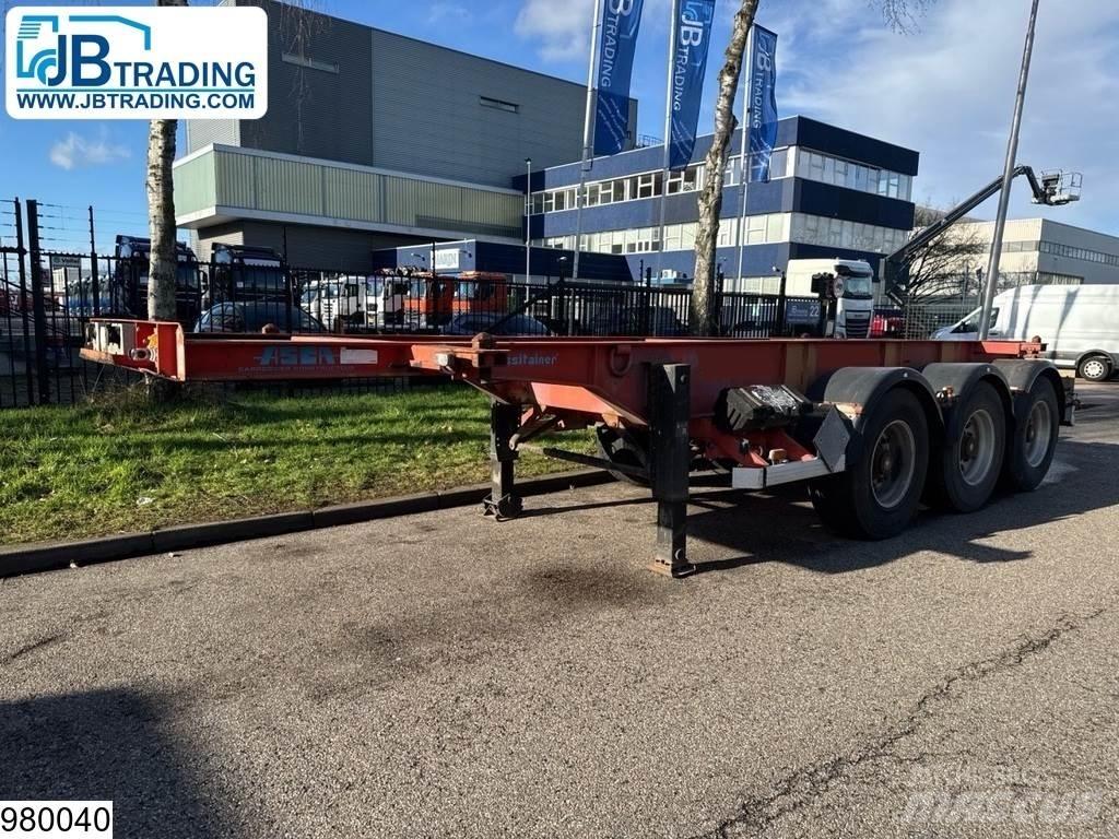 Asca Chassis 20 ft Konteyner yari çekiciler