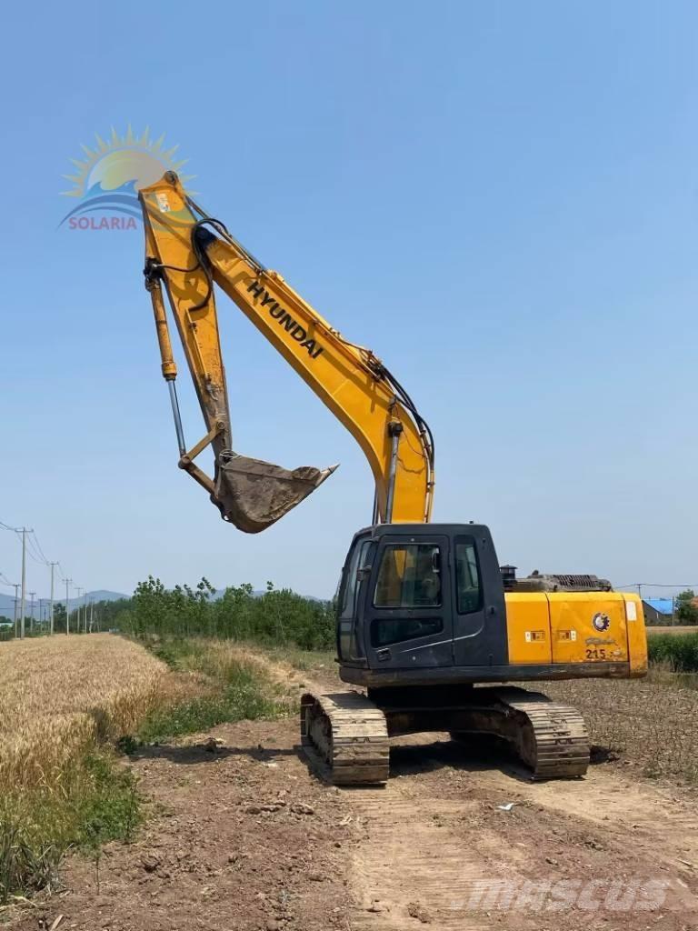 Hyundai Robex 215-7 Paletli ekskavatörler