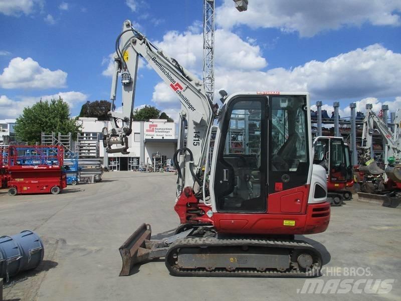 Takeuchi TB240 Mini ekskavatörler, 7 tona dek