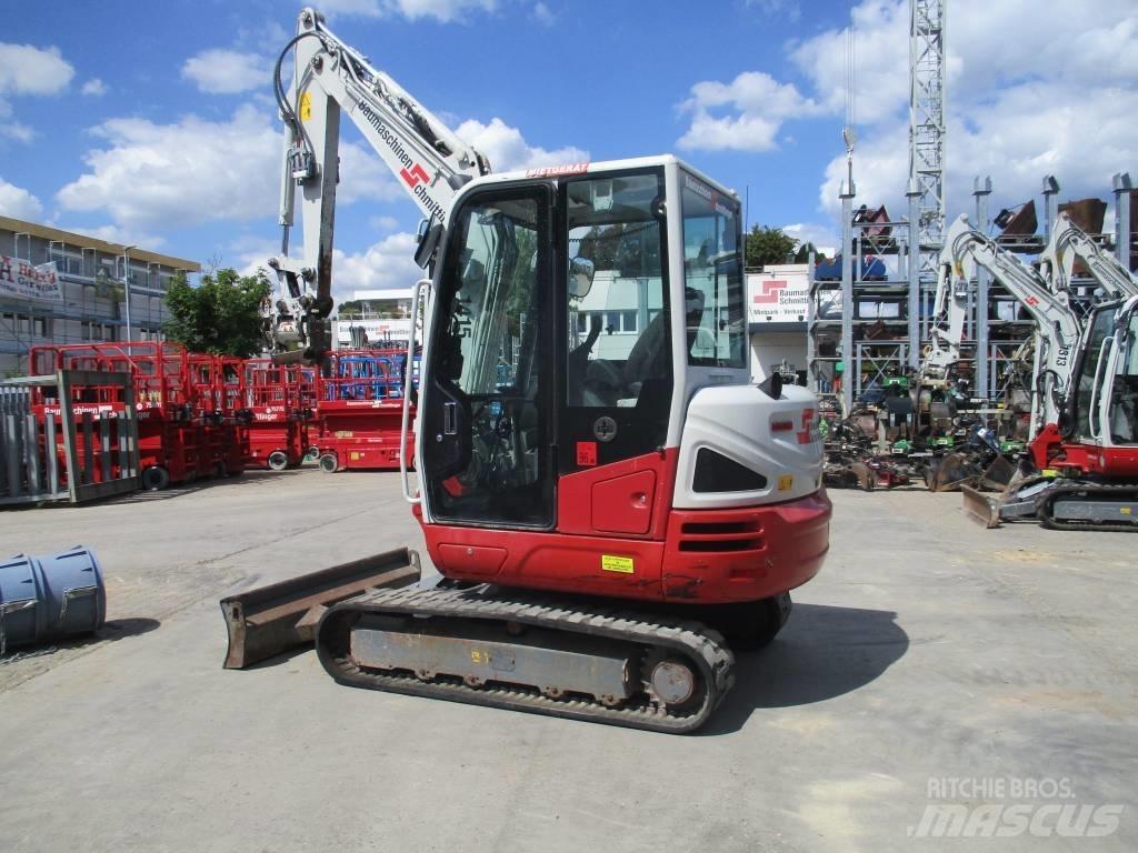 Takeuchi TB240 Mini ekskavatörler, 7 tona dek