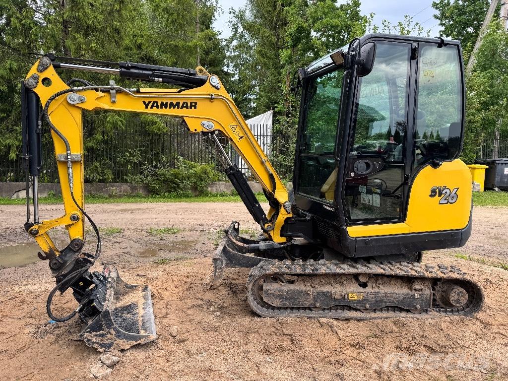 Yanmar SV 26 Mini ekskavatörler, 7 tona dek