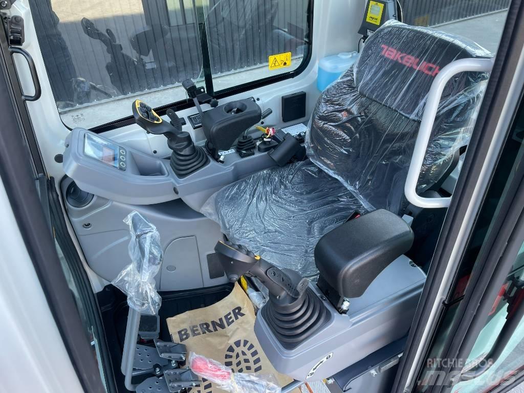 Takeuchi TB 225 Mini ekskavatörler, 7 tona dek