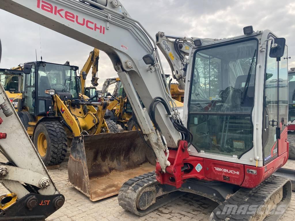 Takeuchi TB 240 Mini ekskavatörler, 7 tona dek