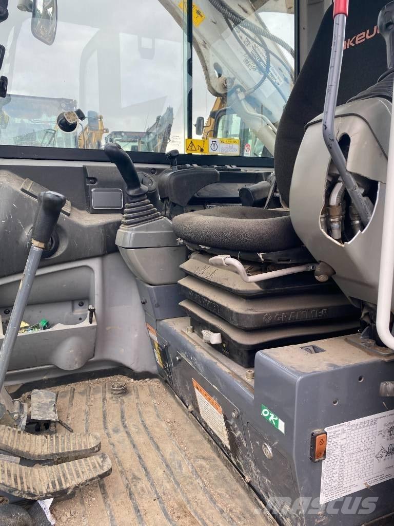 Takeuchi TB 240 Mini ekskavatörler, 7 tona dek