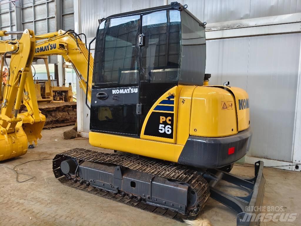 Komatsu PC 56 Mini ekskavatörler, 7 tona dek