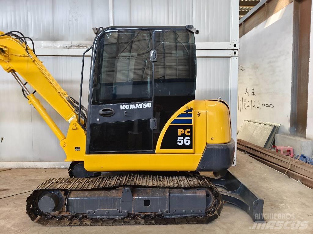 Komatsu PC 56 Mini ekskavatörler, 7 tona dek