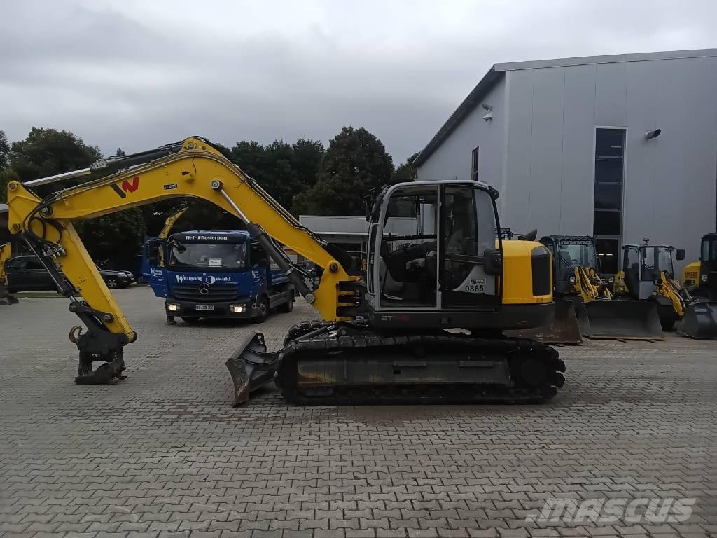 Wacker Neuson ET145 Paletli ekskavatörler