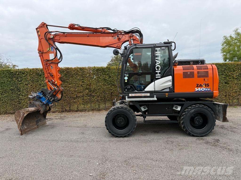 Hitachi ZX 140 W-6 Lastik tekerli ekskavatörler
