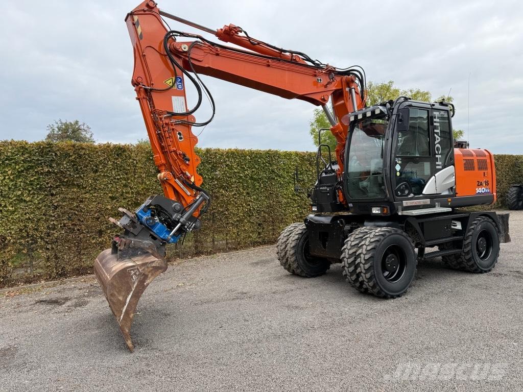 Hitachi ZX 140 W-6 Lastik tekerli ekskavatörler
