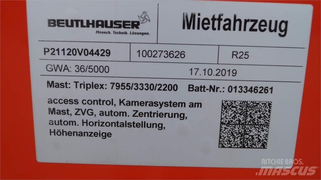 Linde R25 Reach truck - depo içi istif araçları