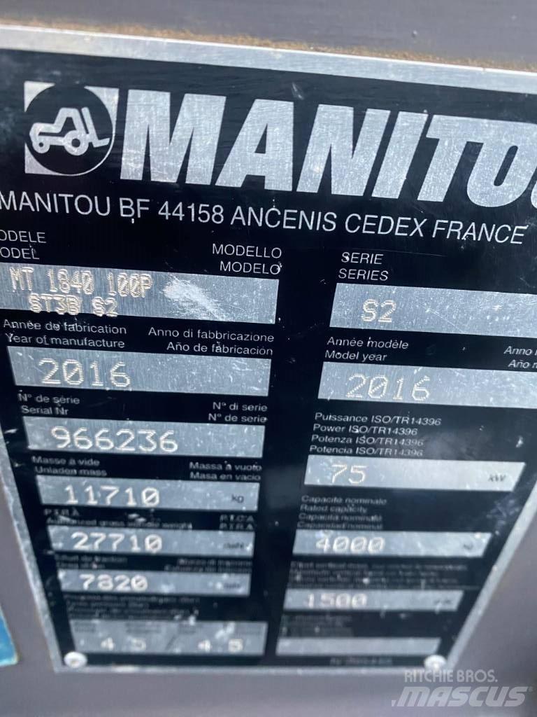 Manitou MT 1840 Teleskopik yükleyiciler