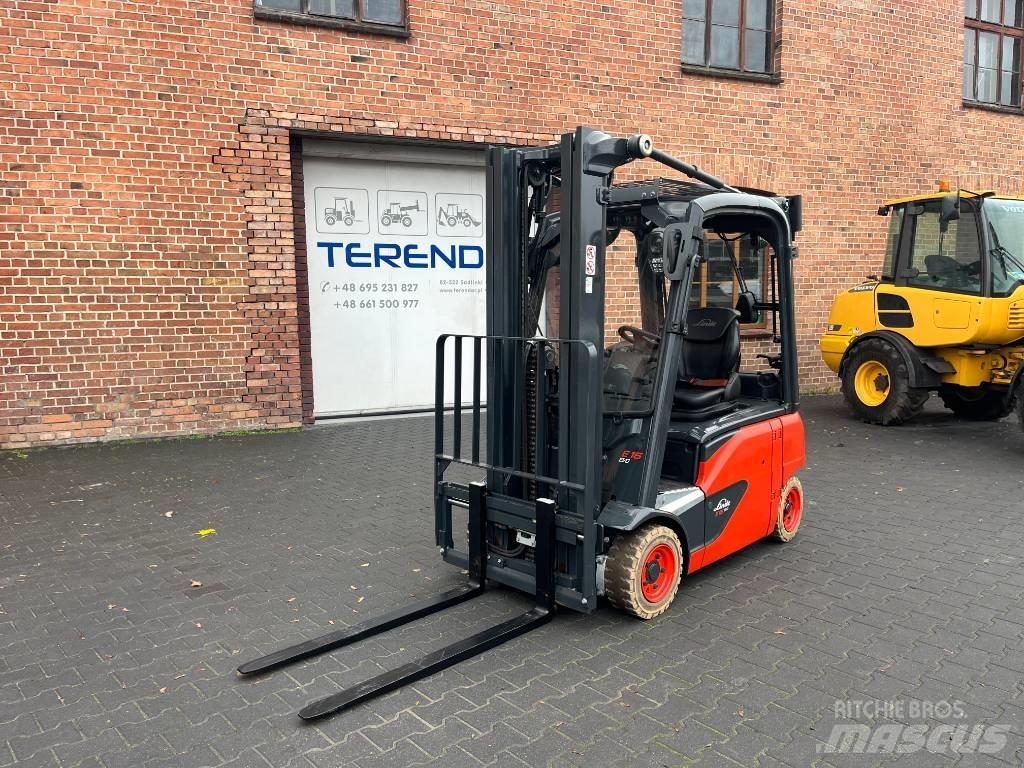 Linde E16-02 Elektrikli forkliftler