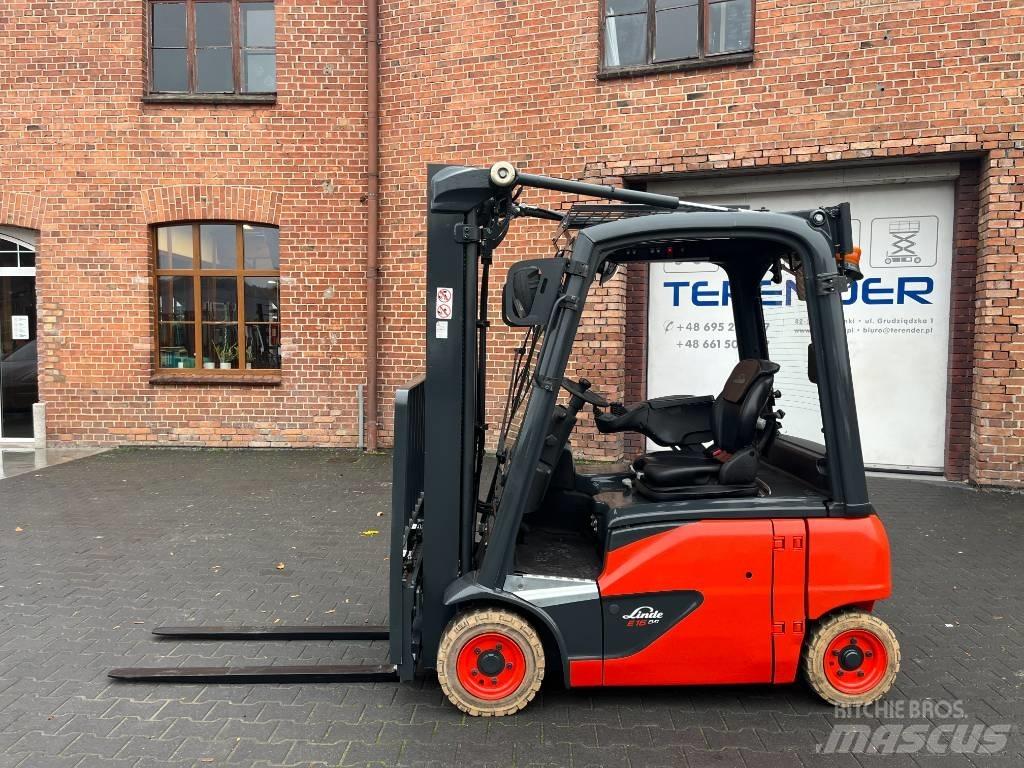 Linde E16-02 Elektrikli forkliftler