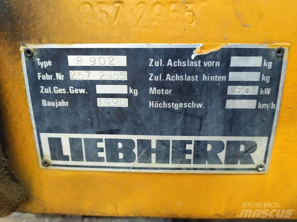 Liebherr 902 Paletli ekskavatörler