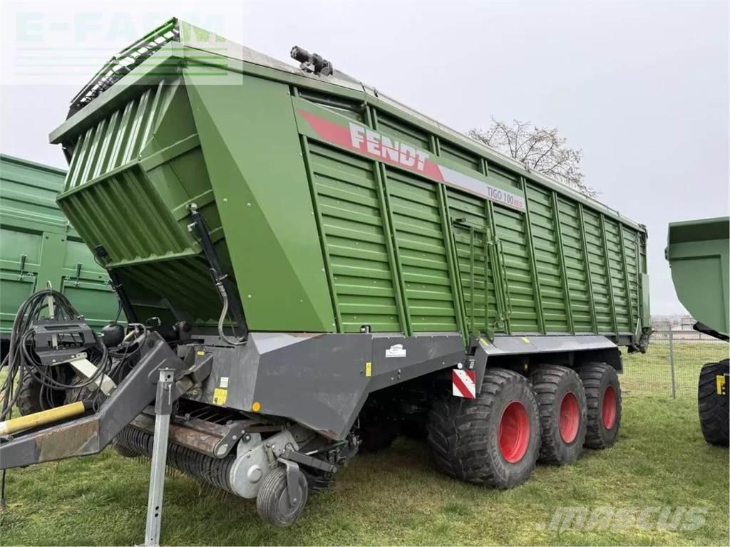 Fendt tigo 100 xr Diger yari çekiciler
