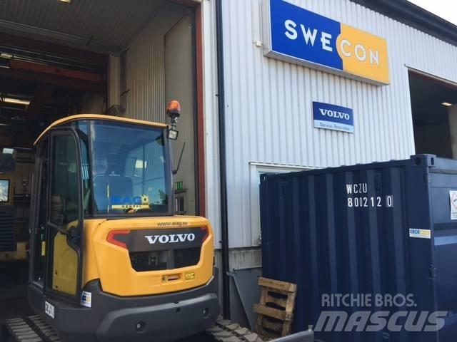 Volvo ECR50D / UTHYRES Mini ekskavatörler, 7 tona dek