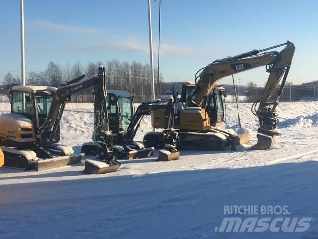Volvo ECR50D / UTHYRES Mini ekskavatörler, 7 tona dek