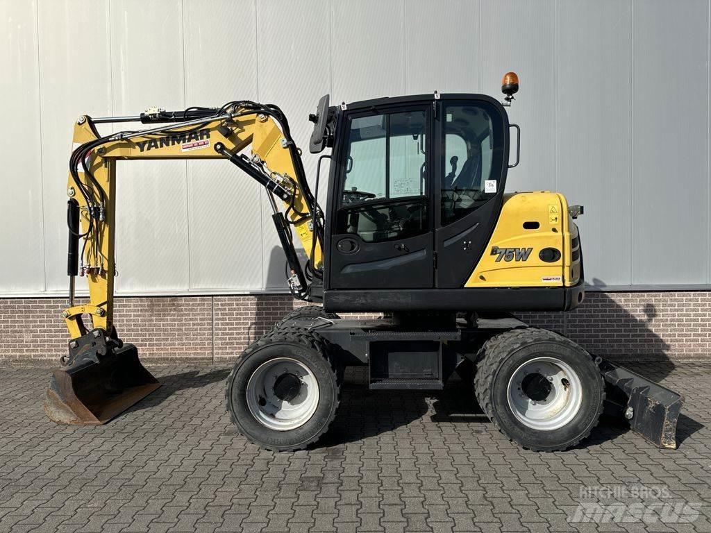 Yanmar B75W Lastik tekerli ekskavatörler