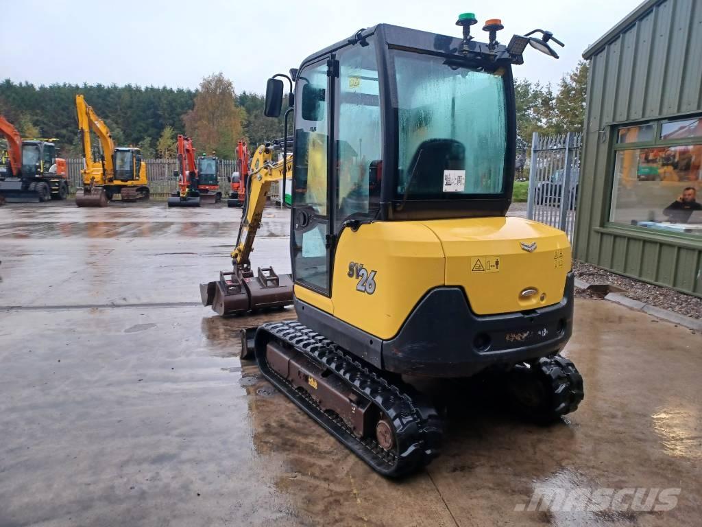Yanmar SV 26 Mini ekskavatörler, 7 tona dek