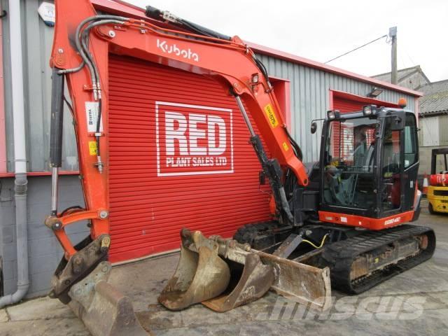 Kubota KX080-4α2 Midi ekskavatörler 7 - 12 t