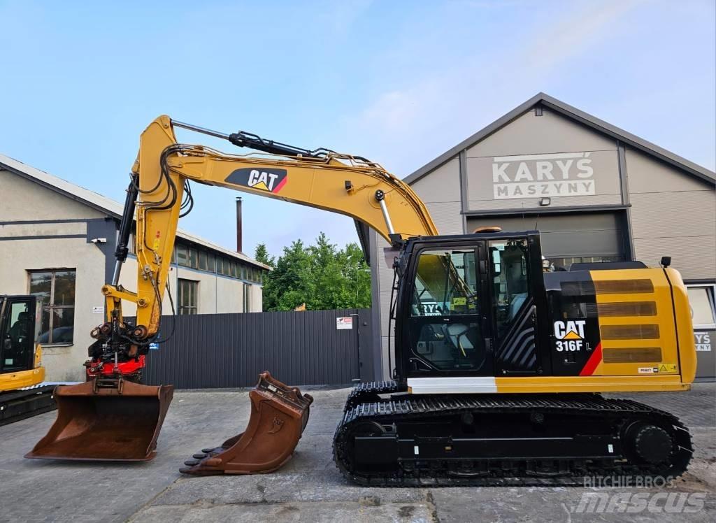 CAT 316FL Paletli ekskavatörler