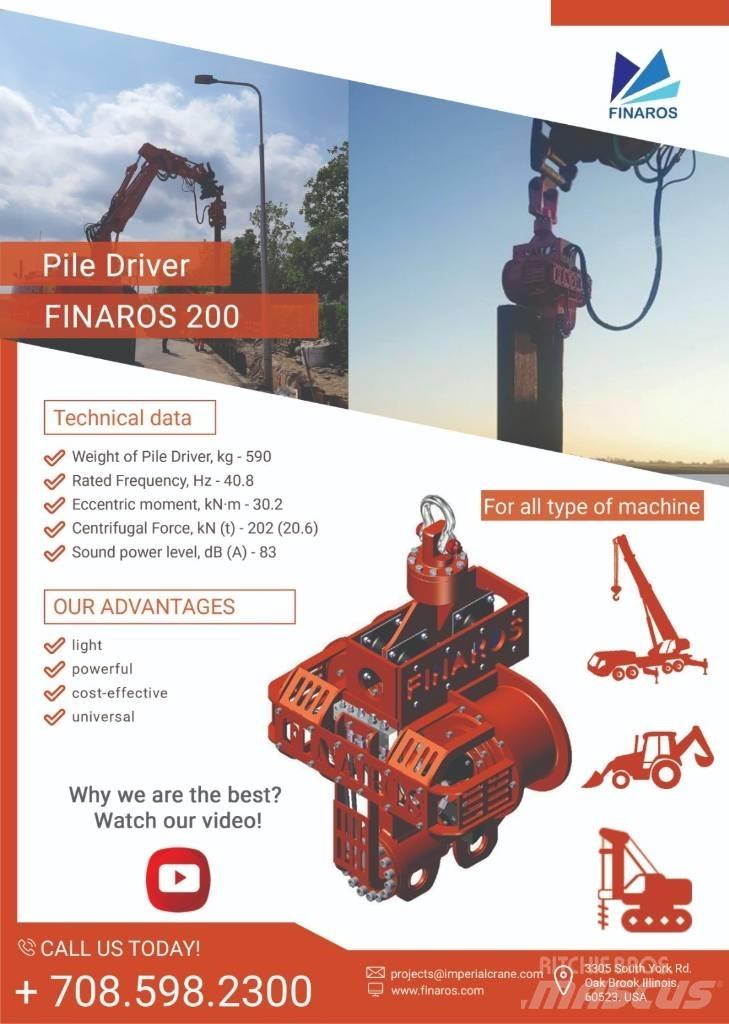  Finaros FR200 Hidrolik şahmerdanlar