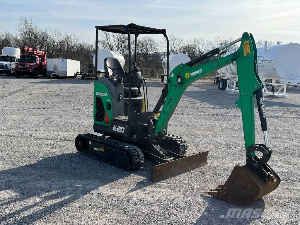 Bobcat E 20 Mini ekskavatörler, 7 tona dek
