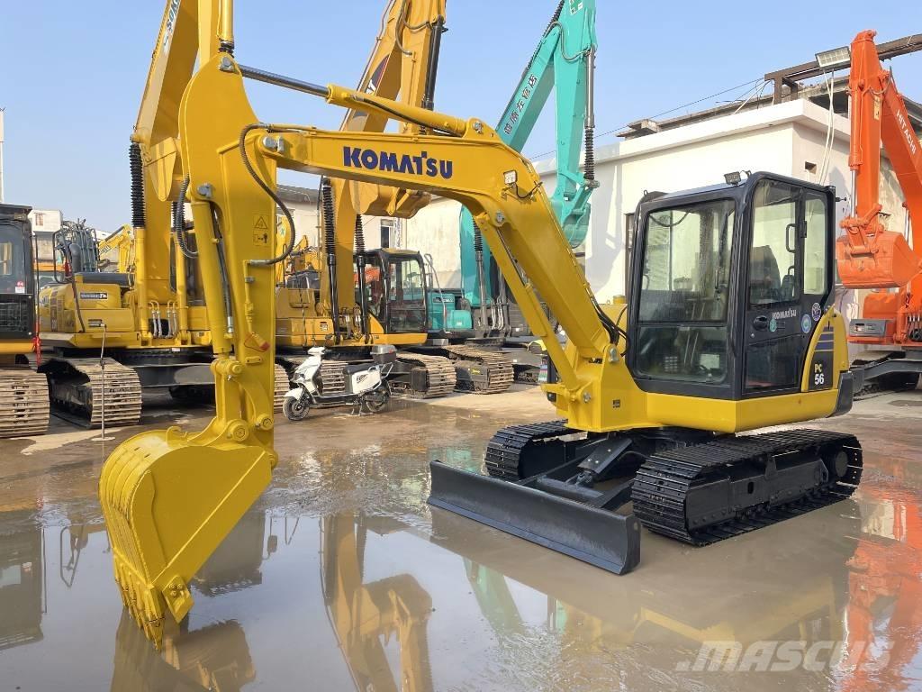 Komatsu PC 56-7 Mini ekskavatörler, 7 tona dek