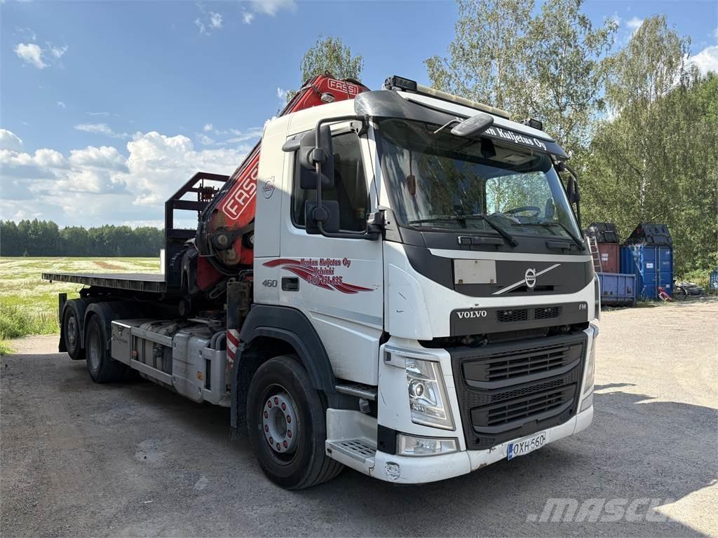 Volvo FM460 6x2*4 Araç üzeri vinçler